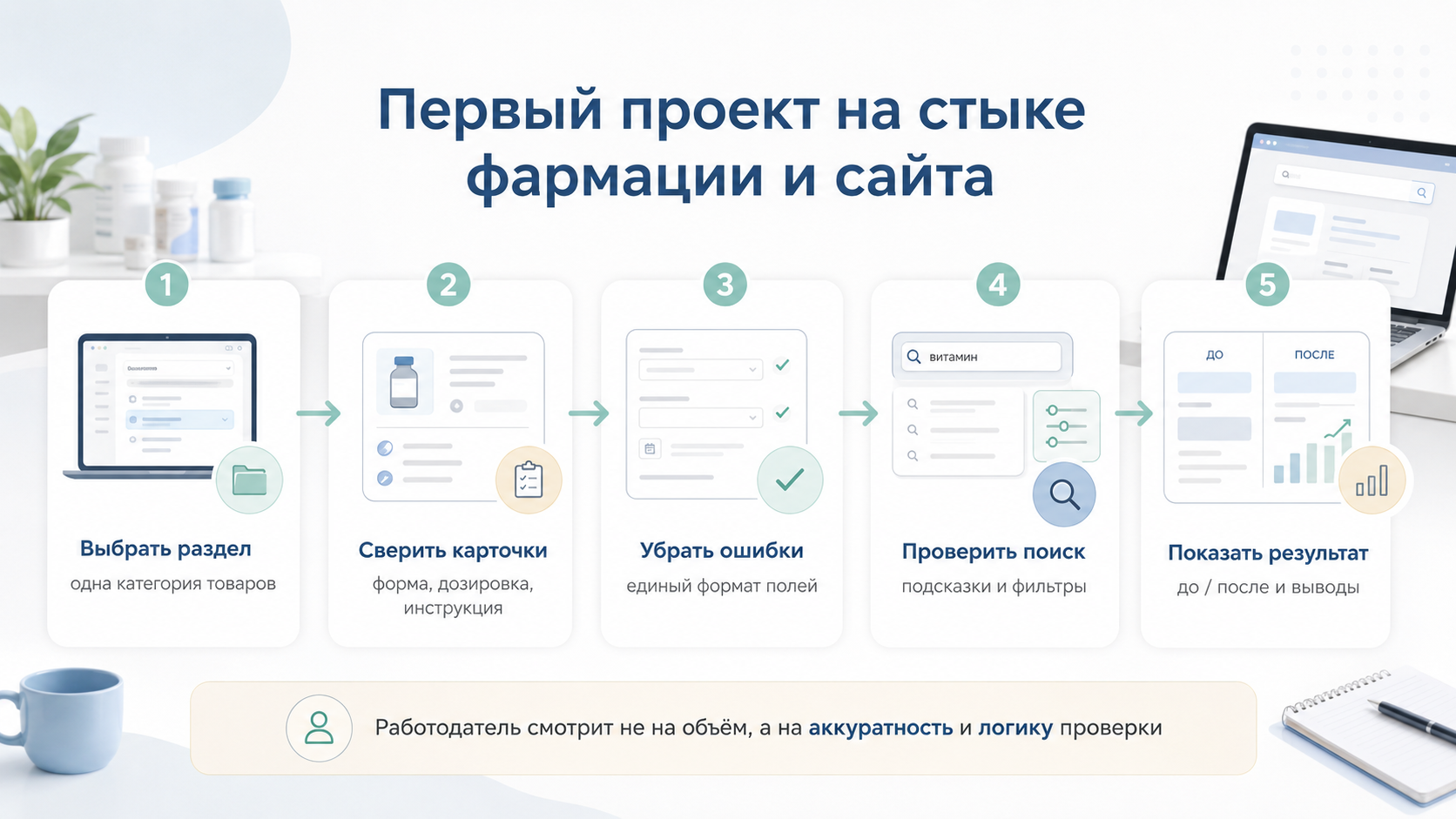 Как сделать первый шаг