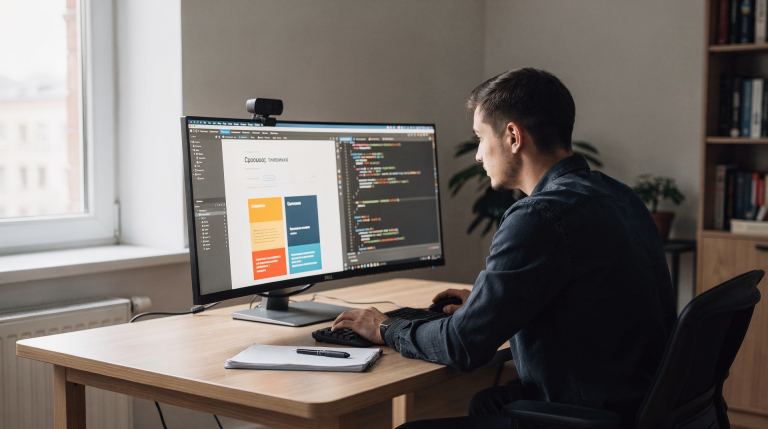 Используем DevTools для анализа и доработки чужого шаблона