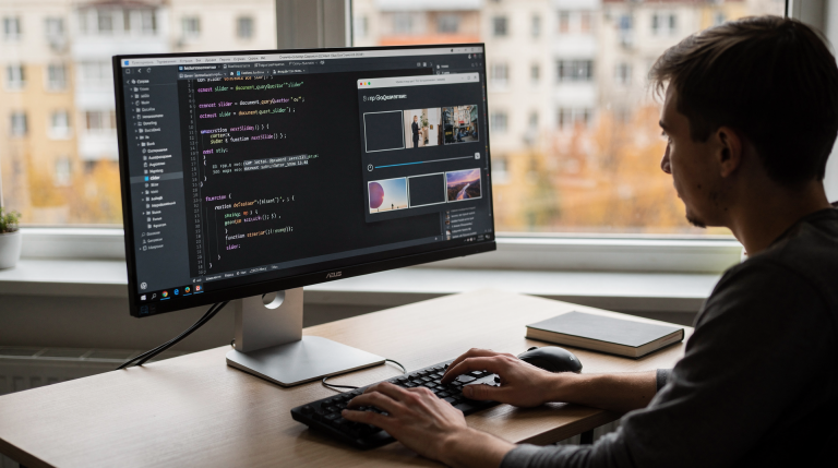 Пишем свой простой слайдер вместо готового плагина: JavaScript-разбор